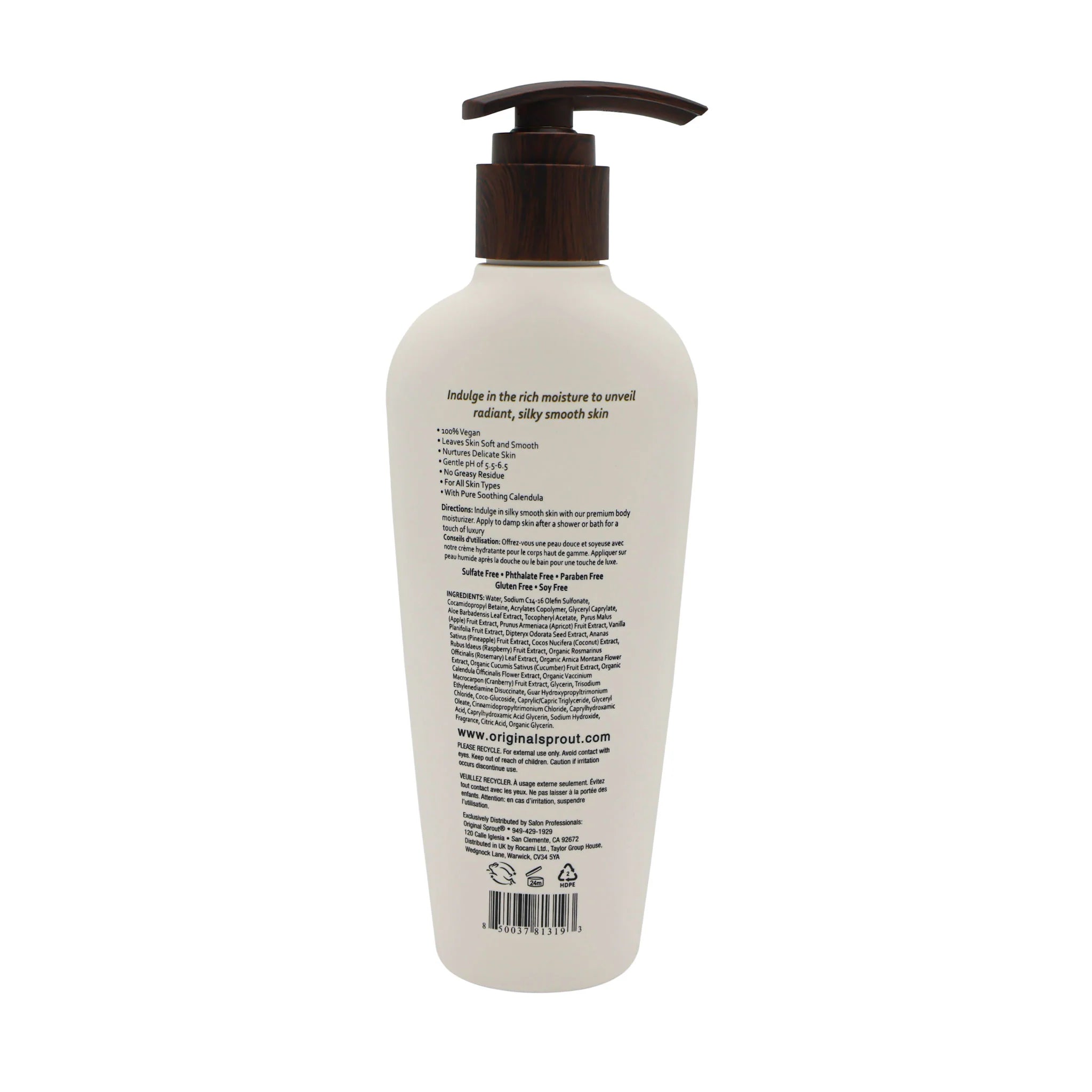 Original Sprout Tahitian Collection Luscious Island Body Moisturizer 236ml