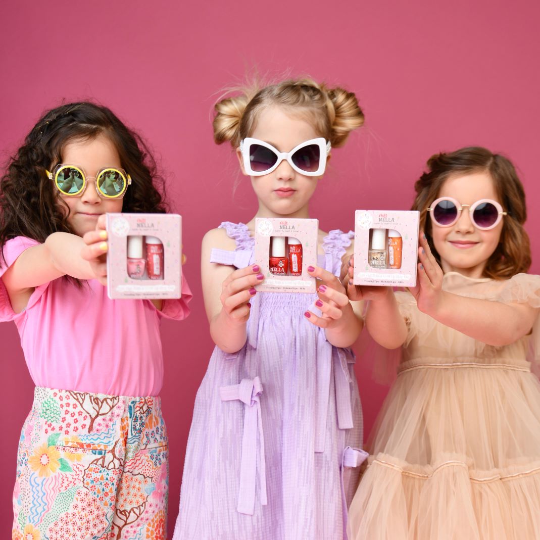 Kids Lip Gloss & Nail Polish Duo Set