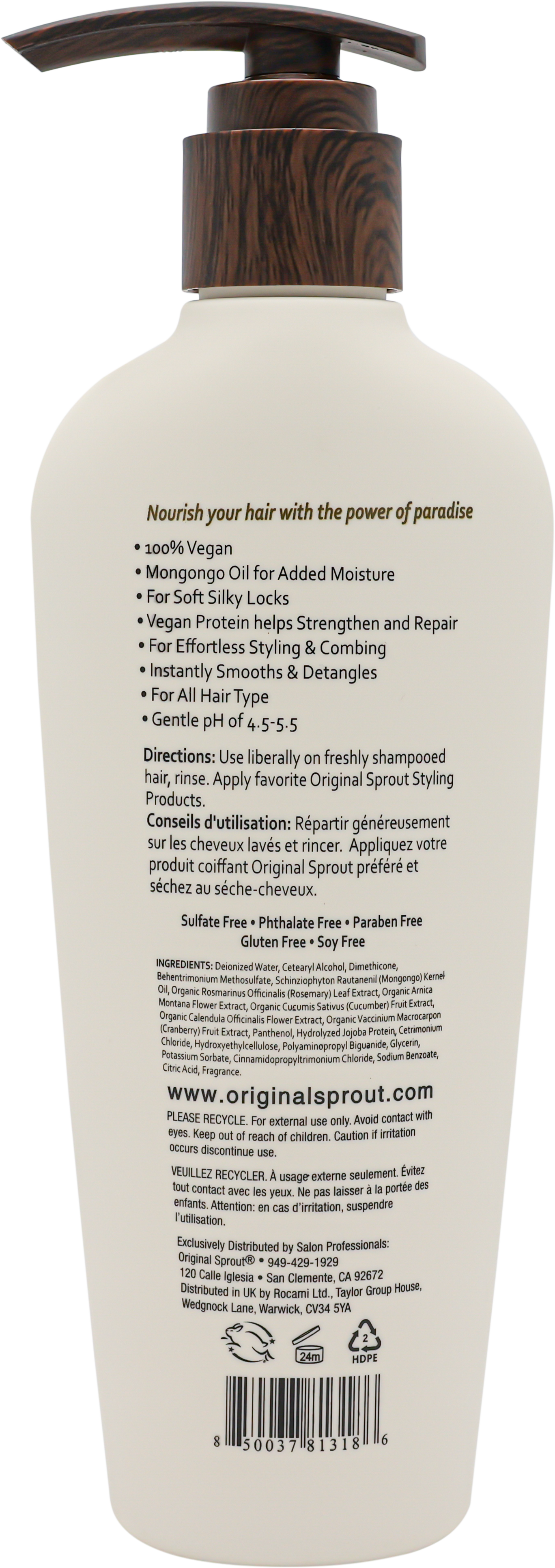 Original Sprout Tahitian Collection Luscious Island Conditioner 236ml