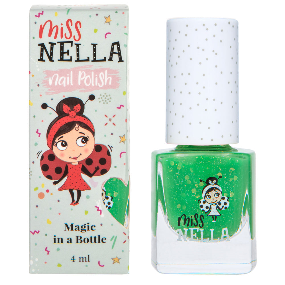 Kiss the Frog Glitter 4ml Peel off Kids Nail Polish